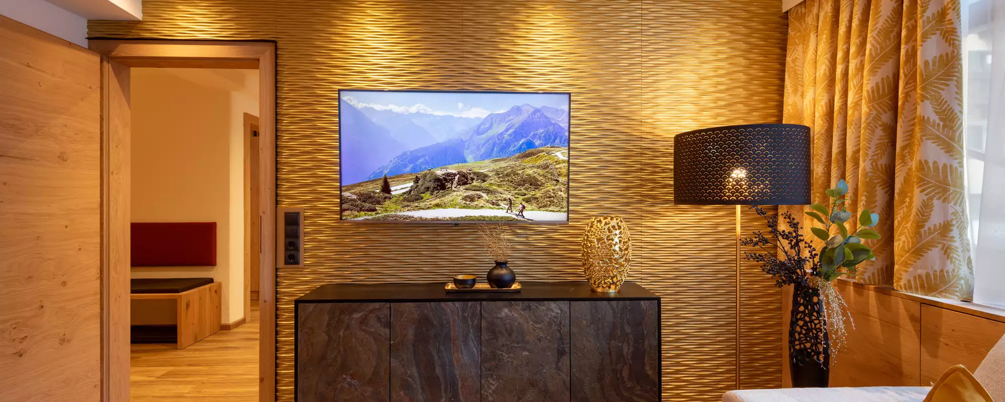 Wohnzimmer Ferienwohnung HIRSCHBICHL  Wohnzimmer Ferienwohnung HIRSCHBICHL